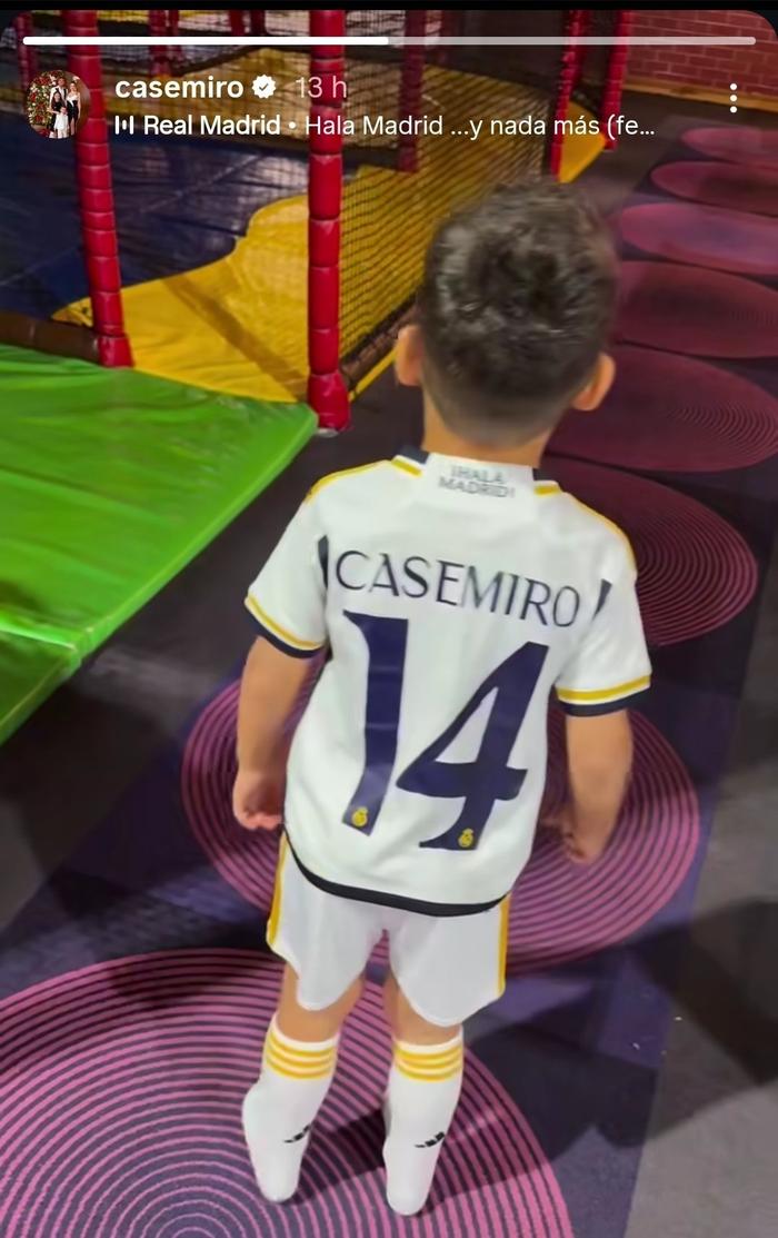 卡塞米罗社交媒体发文示爱皇马